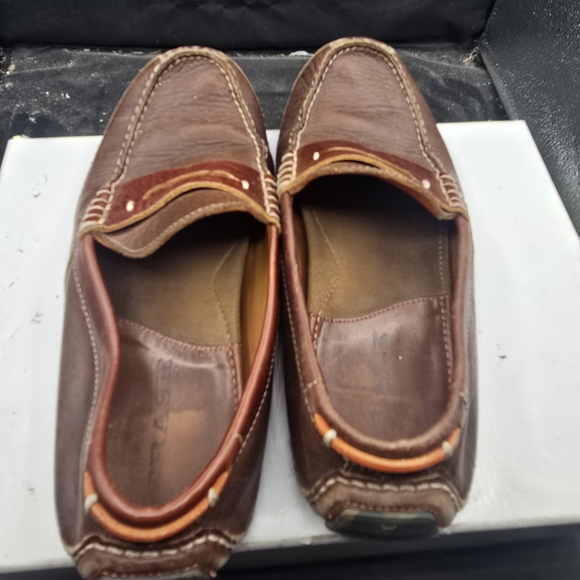 Trask Tan Leather Slip-On Loafers‎ Men Size 10 main image 6